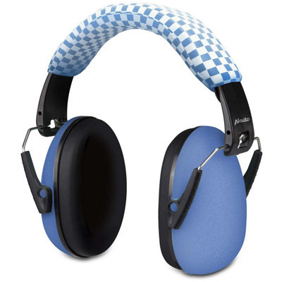 Alecto Bv71 Kids Ear Defenders Noise Cancelling Headphones Protectors For Baby 18 Months To Children 12 Years And ToddlersBlue from B&Q