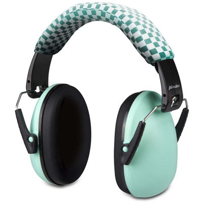 Alecto Kids Ear Defenders Noise Cancelling Headphones Protectors For Baby 18 Months To Children 12 Years And Toddlers Turquoise