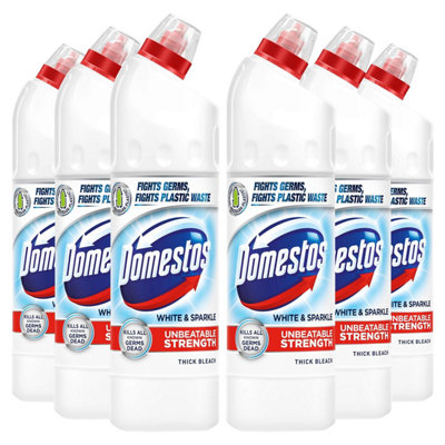 Avant-Garde Brands Ltd Domestos Antibacterial Thick Bleach Multi-Surface Cleaner - Stain & Limescale Remover, 3 X 750Ml, Fresh Scent | Wowcher - Image 5
