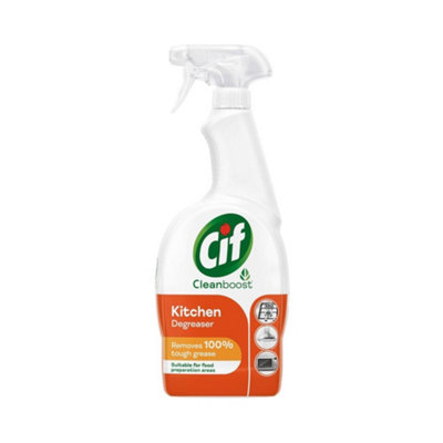 Cif Cleanboost Kitchen Degreaser Spray 700Ml from B&Q