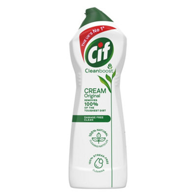 CIF Original Multipurpose Cleaner Cream 750ml - Tough Grime Remover - Recycled Bottle - Image 5