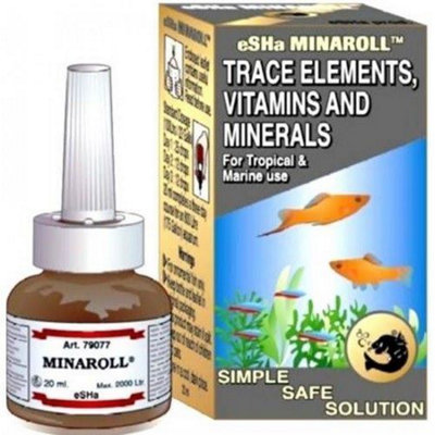 Esha Minaroll Trace Elements Minerals And Vitamins Aquarium Treatment 20ml - Image 10