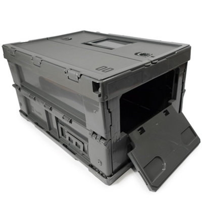 Foldable Storage Box Ideal for Camping, Caravan, Campervan Collapsible Crate - Image 4