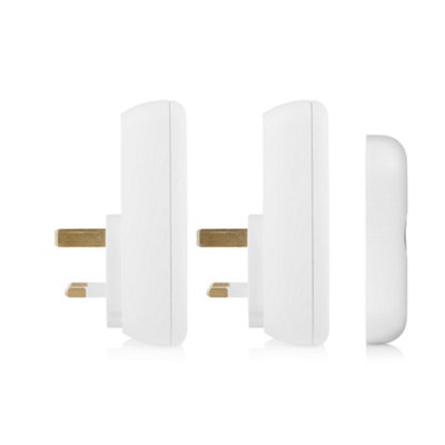 Byron White Wireless Door Chime Kit Dby-22317Bs-Kf from B&Q