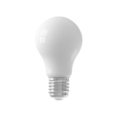 Calex Softline E27 7W 810Lm 360° White A60 Warm White Led Dimmable Filament Light Bulb from B&Q