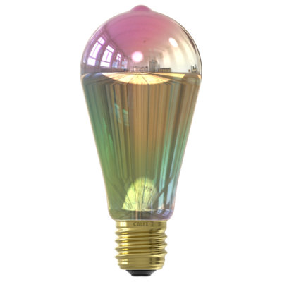 Calex Flex E27 4W 40Lm 360° Opaque St64 Extra Warm White Led Dimmable Filament Light Bulb from B&Q