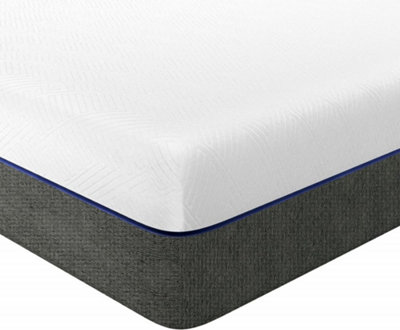 Memory Foam Mattress 8 Inch Mattress With Soft Fabric 2-Layer Skin-Friendly Durable-Small Double from B&Q