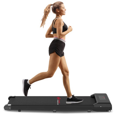 Onemill Space Saving Motorised Treadmill Walking Machine With Lcd Display from B&Q