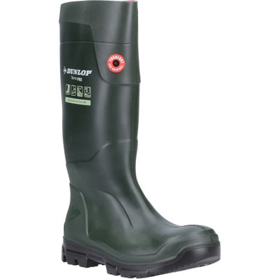 Dunlop Green Terrapro Full Safety Wellington