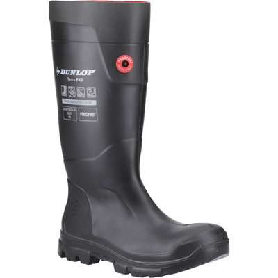 Dunlop Terrapro Full Safety Wellington Black