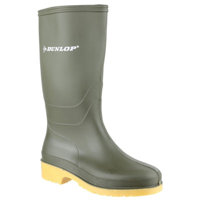 Dunlop Dulls Wellington Boot Green from B&Q