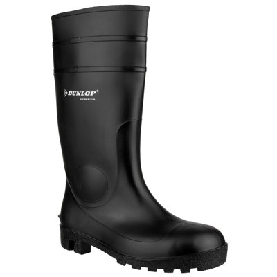 Dunlop Black Protomastor Full Safety Wellington