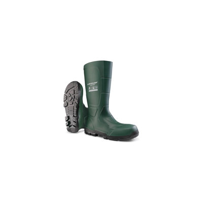 Dunlop Green Jobguard Wellington Heritage