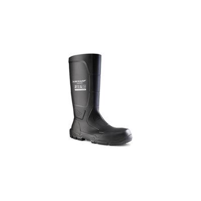 Dunlop Jobguard Full Safety Wellington Black from B&Q