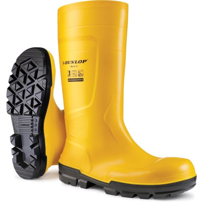 Dunlop Yellow Work-It Full Safety Wellington