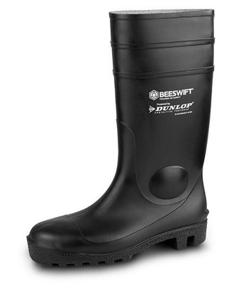 B&Q -  Beeswift Aston Full Safety Wellingtons Black 06