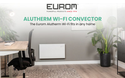 Eurom Convector Heater Alutherm 2000 Wifi from B&Q