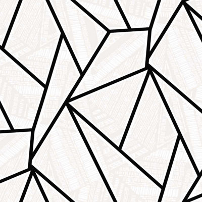 Metro Vector Geometric Unpasted Wallpaper from B&Q