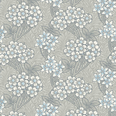 Galerie Arts And Crafts Brown Patterned Wallpaper from B&Q