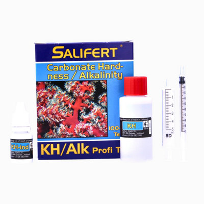Salifert Carbonate Hardness / Alkalinity Kh Profi Test Kit Aquarium Fish Tank from B&Q