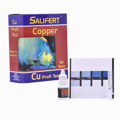 Salifert Copper Cu Profi Test Kit Marine Fish Reef Aquarium Fish Tank from B&Q