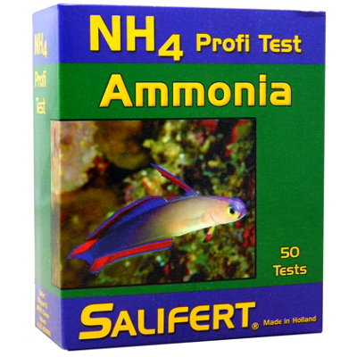 Salifert Ammonia Nh4/nh3 Profi Test Kit Marine Reef Fish Aquarium Tank from B&Q