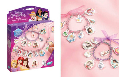 Totum Unisex Pink Disney Princess Charm Bracelets In - Image 6