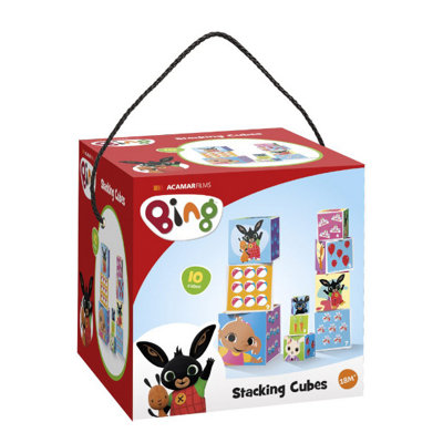 Totum Bing Stacking Cubes - 10 Pieces - Cardboard - Image 11