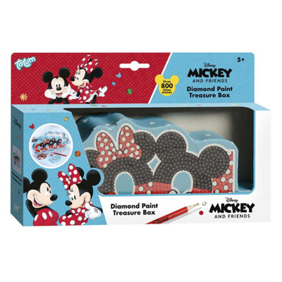 Totum Mickey & Friends Diamond Painting Treasure Box Craft Set from B&Q