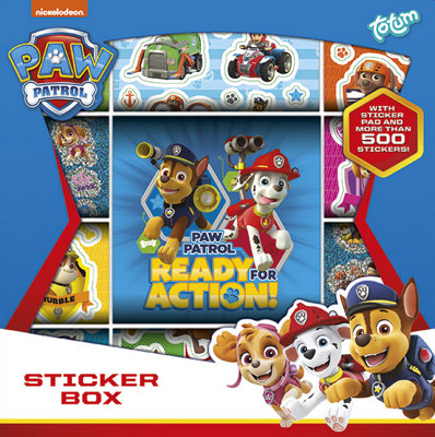 Paw Patrol Sticker Box 12R+2S+Bookl - Totum  | TJ Hughes - Image 11
