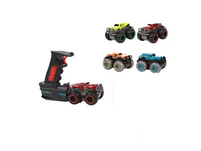 Mini Monster Trucks With Launcher Set Toys For Boys from B&Q