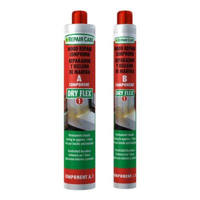 Repair Care Wood Repair Dry Flex 12 Part Sealant from B&Q