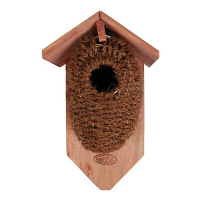 Fallen Fruits Wren Bird Nesting Bag Coconut Fibre from B&Q