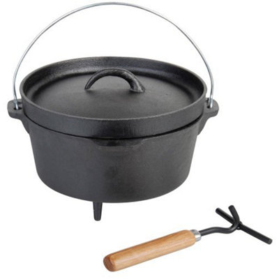 Fallen Fruits Outdoor Camping Iron Fire Cooking Pot from B&Q