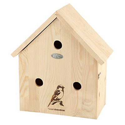 Fallen Fruits Bird House Sparrow Silhouette Fsc 100% from B&Q