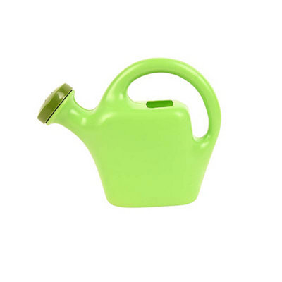 Fallen Fruit Green Plastic Watering Can 0.5L from B&Q