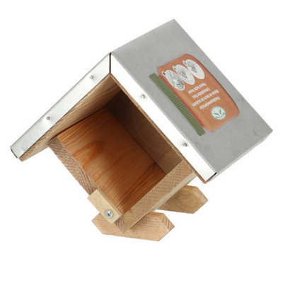 Fallen Fruits Wooden Standing Peanut Butter Bird Feeder from B&Q