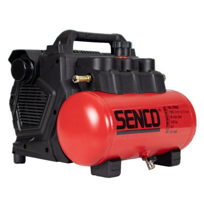 Senco Ac19306Bl 6L Low Noise 67Db Portable Air Compressor Oil Free 1.5Hp 240V from B&Q