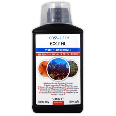 Easy-Life Excital Red Slime Algae Killer Cyano Bacteria Aquarium Fish Tank 500Ml from B&Q