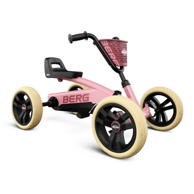 Berg Buzzy Pink Pedal Go Kart 25 YearsNew Model 2026 from B&Q