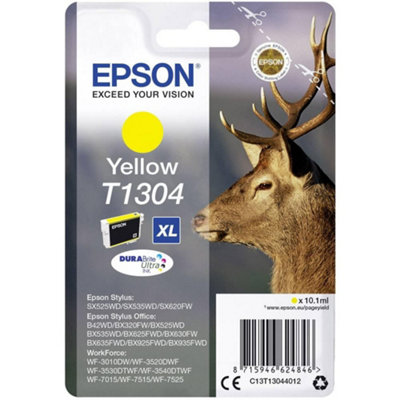 B&Q -  T1304Xl Yellow Stag Genuine High Yield Durabrite Ultra Ink Cartridge