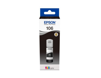 Original Epson 106 Ecotank Photo Black Ink Bottle (C13T00R140) - Clearance - Image 16