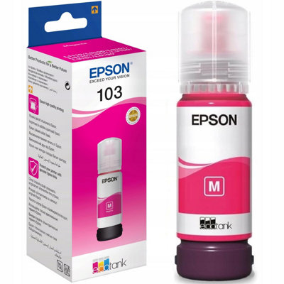 B&Q -  Cartouche D'encre Ecotank 103 65Ml (Magenta)