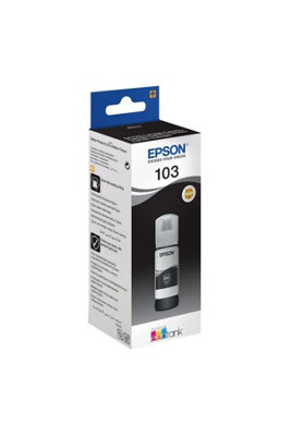 GENUINE Epson 103 Ink Bottle EcoTank Black Ink Cartridge C1 Sku 62 - Image 13