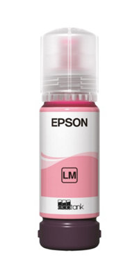 Original Epson 107 Light Magenta Ink Bottle (C13T09B640) - Image 9