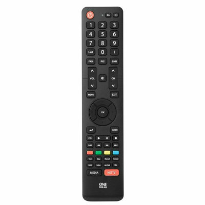 B&Q -  Urc1916 Replacement Hisense Tv Remote Control Works All Hisense Tv