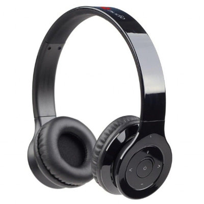 Kenable Bluetooth V4.1 Wireless Headset Rechargeable Earphones With Mic Black Berlin from B&Q