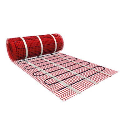 Klima Electrical Underfloor Heating 2.5M² 375W Underfloor Heating Mat from B&Q