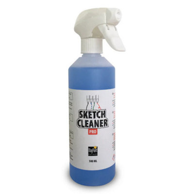 B&Q -  Europe Sketch Cleaner Pro Spray For Whiteboard Dry Wipe Surfaces 500Ml