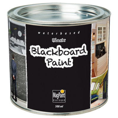 Rustins Mag Paint Blackboard Paint Black - 500Ml